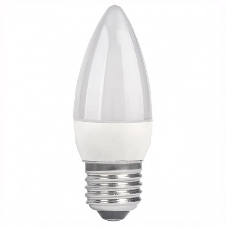 FOCO LED VELA E26 5 W LUZ AMARILLA 2 PIEZAS - Envío Gratuito