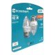 FOCO LED VELA E26 5 W LUZ AMARILLA 2 PIEZAS - Envío Gratuito