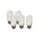 FOCO ESPIRAL T3 14 W LUZ CÁLIDA 5 PIEZAS - Envío Gratuito