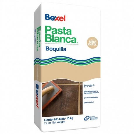 BOQUILLA PASTA BCA TERRACOTA 10KG - Envío Gratuito