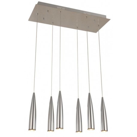 COLGANTE 6 LED DE 3000K - Envío Gratuito