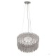COLGANTE DECORADO EN ALUMINIO DE 8 LUCES G9 - Envío Gratuito