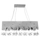 COLGANTE LED DECORADO CON CRISTALES DE 9 LUCES - Envío Gratuito