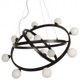 COLGANTE COLOR CHOCOLATE DE 12 LUCES - Envío Gratuito