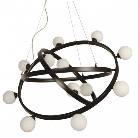 COLGANTE COLOR CHOCOLATE DE 12 LUCES - Envío Gratuito
