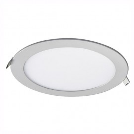 LUMINARIO LED FLAT PANEL EXTRA PLANO REDONDO NÍQUEL 6W - Envío Gratuito