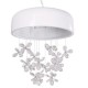 COLGANTE LED BLANCO DE 9 LUCES CON CRISTALES - Envío Gratuito