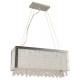 COLGANTE LED BLANCO DE 9 LUCES CON CRISTALES ARTELUCE - Envío Gratuito