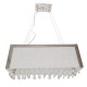 COLGANTE LED BLANCO DE 9 LUCES CON CRISTALES ARTELUCE - Envío Gratuito