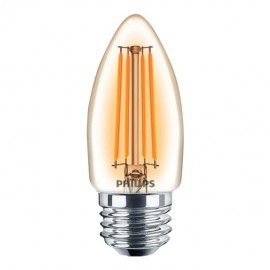 FOCO PHILIPS LED FILAMENT VELA E12 2.5W(25W)DIM LC - Envío Gratuito