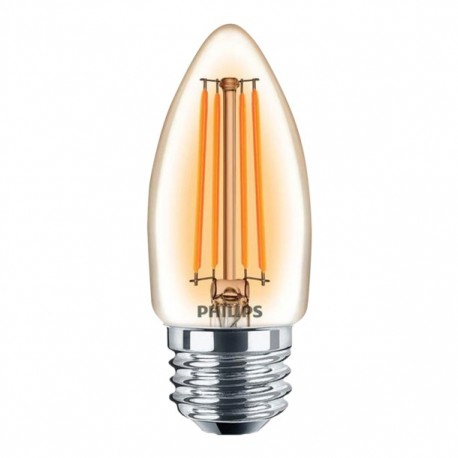 FOCO PHILIPS LED FILAMENT VELA E12 2.5W(25W)DIM LC - Envío Gratuito