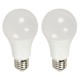 2 PACK FOCO LED A19 LUZ AMARILLA - Envío Gratuito