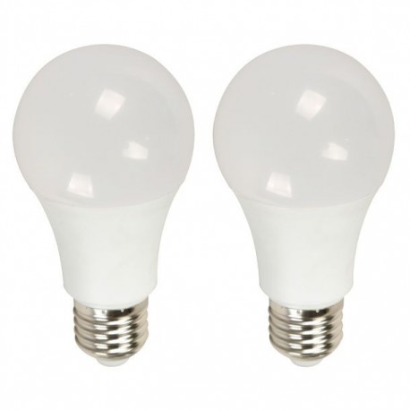 2 PACK FOCO LED A19 LUZ AMARILLA - Envío Gratuito