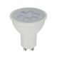 2 PACK FOCO LED GU10 LUZ AMARILLA - Envío Gratuito