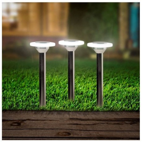 3 PACK ESTACA LED - Envío Gratuito