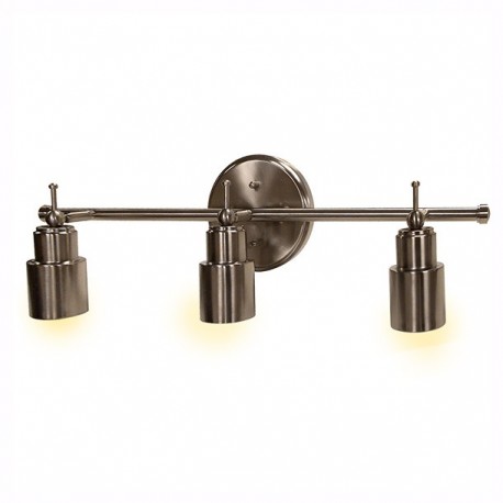 KIT DE ILUMINACIÓN 3 LUCES LED 4.5 W NIQUEL - Envío Gratuito