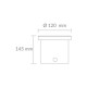 EMPOTABLE PISO WALL LED 4.5 W - Envío Gratuito