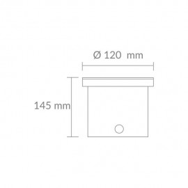 EMPOTABLE PISO WALL LED 4.5 W - Envío Gratuito
