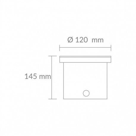 EMPOTABLE PISO WALL LED 4.5 W - Envío Gratuito