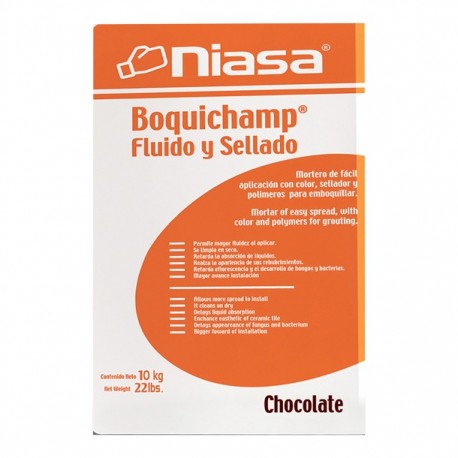 BOQUICHAMP CHOCOLATE 10 KG - Envío Gratuito