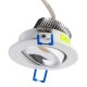 LUMINARIO EMPOTRADO FIJO REDONDO 3" LED 5W BLANCO - Envío Gratuito