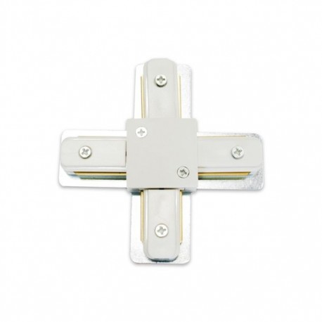 CONECTOR PARA RIEL X BLANCO - Envío Gratuito