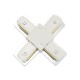CONECTOR PARA RIEL X BLANCO - Envío Gratuito