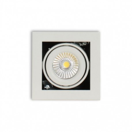 EMPOTRABLE SQUARE DIRIGIBLE LED BLANCO - Envío Gratuito