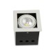 EMPOTRABLE SQUARE DIRIGIBLE LED BLANCO - Envío Gratuito