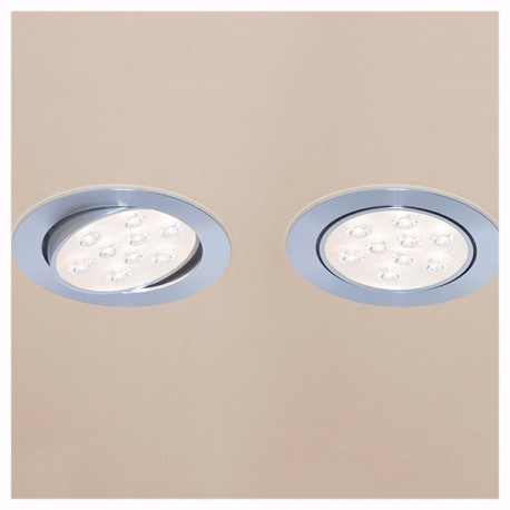 2PACK EMPOTRABLE DIRIGIBLE NIQUEL 12W - Envío Gratuito