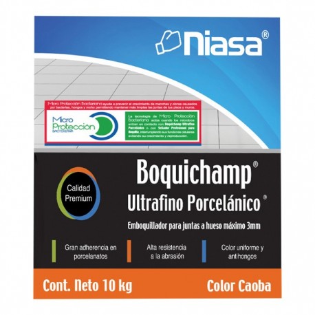 BOQUICHAMP ULTRAFINO CAOBA - Envío Gratuito
