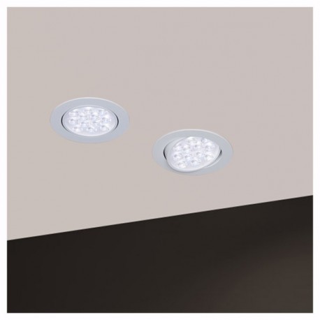 2PACK EMPOTRABLE DIRIGIBLE BLANCO 12W - Envío Gratuito