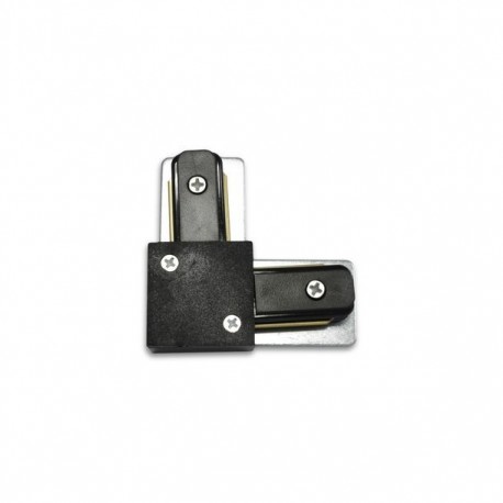 CONECTOR PARA RIEL L NEGRO - Envío Gratuito