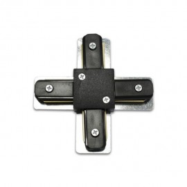 CONECTOR PARA RIEL X NEGRO - Envío Gratuito