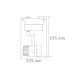 SPOT LIGHT MEDIUM LED 18 W NEG - Envío Gratuito