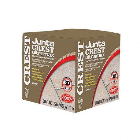 JUNTA CREST ULTRA MAX ADOBE 5 KG CREST - Envío Gratuito