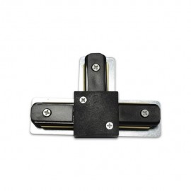 CONECTOR PARA RIEL T NEGRO - Envío Gratuito