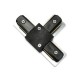 CONECTOR PARA RIEL T NEGRO - Envío Gratuito