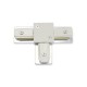 CONECTOR PARA RIEL T BLANCO - Envío Gratuito