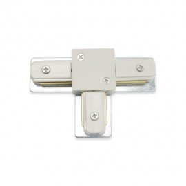 CONECTOR PARA RIEL T BLANCO - Envío Gratuito