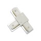 CONECTOR PARA RIEL T BLANCO - Envío Gratuito