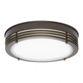 LÁMPARA DE TECHO LED BRONCE 13" - Envío Gratuito