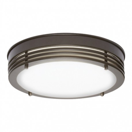 LÁMPARA DE TECHO LED BRONCE 13" - Envío Gratuito