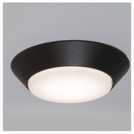 LÁMPARA DE TECHO NEGRA LED - Envío Gratuito