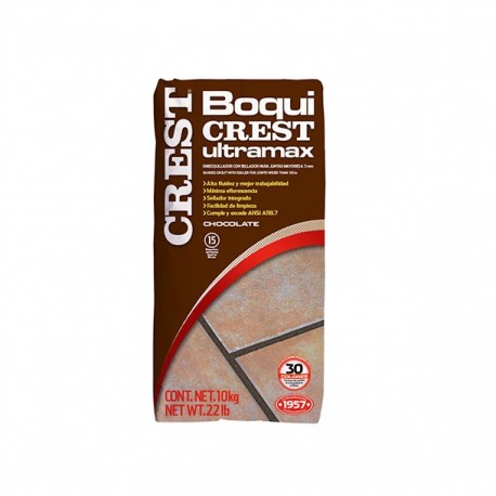 BOQUICREST ULTRA MAX CHOCOLATE 10 KG CREST - Envío Gratuito