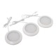 3 LUCES DE ACENTO LED 6 W REDONDAS - Envío Gratuito