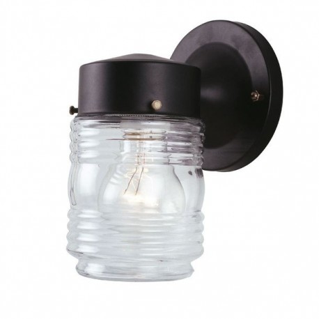 HAMPTON BAY ARBOTANTE VASO EXT. NEGRO - Envío Gratuito