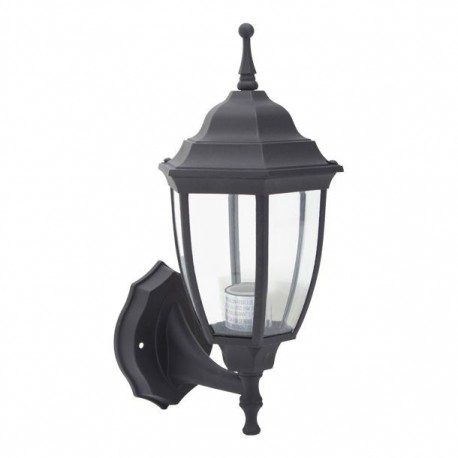 FAROL PARED EXTERIORES NEGRO - Envío Gratuito