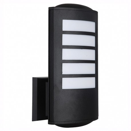 ARBOTANTE DE ALUMNIO E27 20W NEGRO - Envío Gratuito