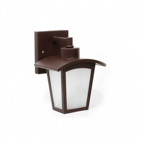 ARBOTANTE FAROL NEGRO 1 LUZ PARED - Envío Gratuito